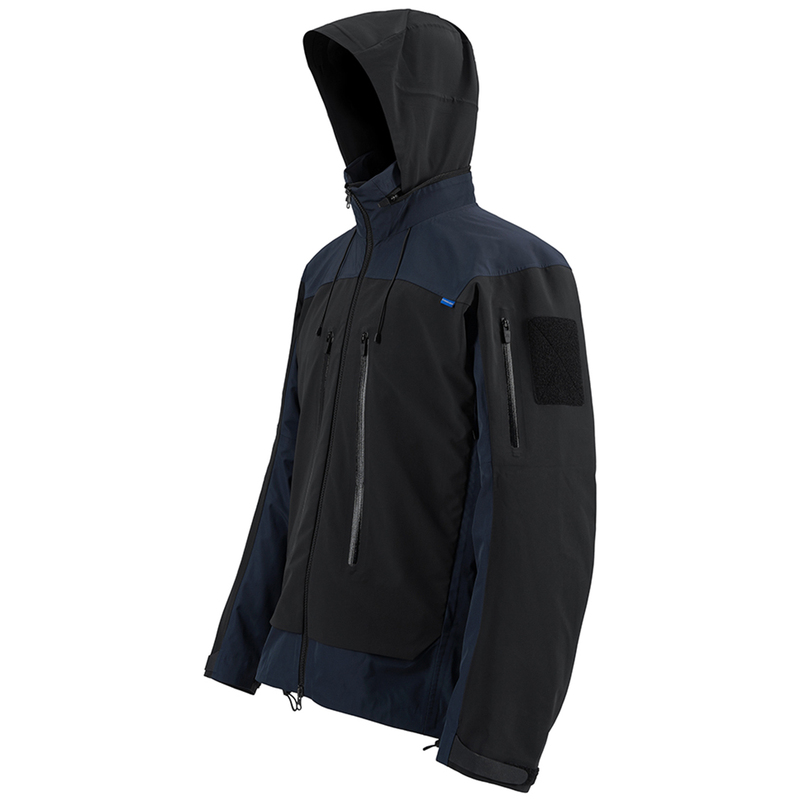 Rl |   Reindee Lusion Little Blue Bird Jacket Outdoor Hard Shell Rainproof Stand Collar Hooded Windbreaker Jacket