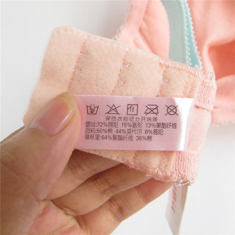 Sê-ri Châu Âu quầy hàng chính hãng cotton mỏng 24A111 không có vòng thép mềm cô gái áo ngực áo ngực RA33026