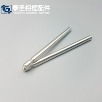 Furniture Hardware Photo Frame Back Bracket Gold and Silver Iron Bar 5X70mm Iron Bar Hardware Hexagon Nut Accessories