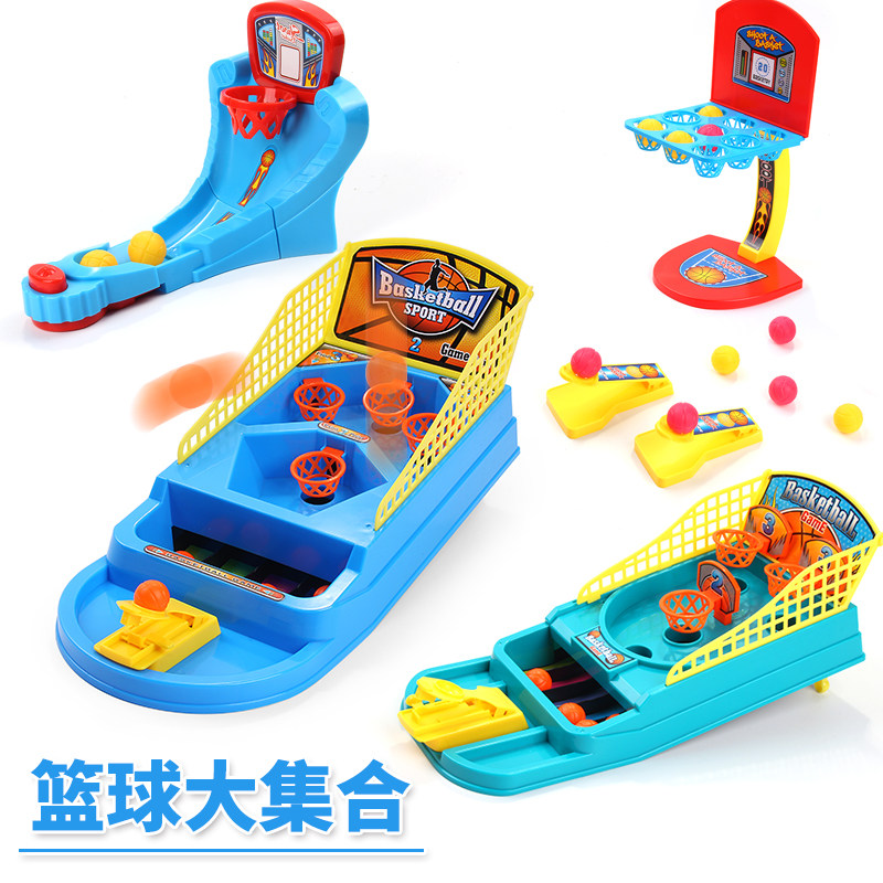 Desktop Throw Basket Toys Small Basketball Children Parenting Interactive Game Tools Boys Girls Boredom Milk Machine Time Theorist