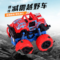 Childrens Off-road Car Toy Inertia Quaddriver Boy 3 Years 7 Years Old Small Car Stunt Resistant Fall Baby Mountain Climbing Bike