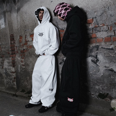 Куртка Mertra с капюшоном для мужчин и женщин Umbro Double Hoodie, универсальная уличная теплая двухслойная толстовка