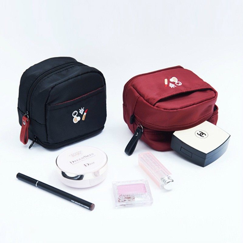 iplaybox fashion stereo portable small makeup bag large capacity carry-on makeup containing bag lip balm lipstick