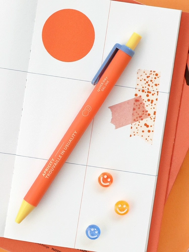 Черная ручка-роллер, ручка на водной основе для школьников, 0.38мм