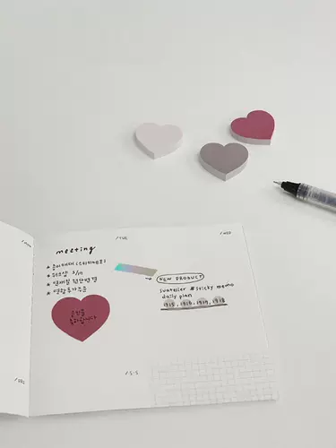 Корейская творческая геометрическая графика и время удобная наклейка.