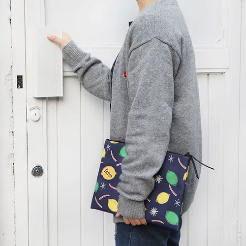 Tide, свежая мультяшная маленькая сумка клатч, система хранения, Южная Корея, 9.7 дюймов