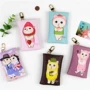 Hàn Quốc Chính hãng Jetoy Ngọt ngào Dễ thương Sáng tạo Phim hoạt hình Mèo PU Zipper Card Pack Business Card Bag Coin Purse ornament ví dài nam
