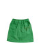 H AND E女童半身裙子母女装2024夏新款休闲纯色亲子裙草绿色短裙