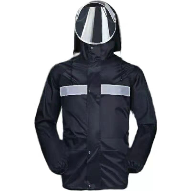Raincoat Top Raincoat Jacket Waterproof Raincoat Single Piece Upper Body Thickened Unisex Adult Split Type Cycling Outdoor Raincoat Top Raincoat Jacket Waterproof Raincoat Single Piece Upper Body Thickened Unisex Adult Split Type Cycling Outdoor