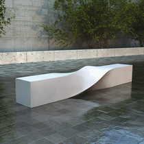 Fiberglass Twisted Twist Bench Creative Beauty Chen Chair Shopping Mall Leisure Chair Outdoor Landscape Shaped Spiral Sit Stool