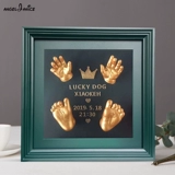 Детские отпечатки рук и ног, детская фоторамка для новорожденных, сувенир