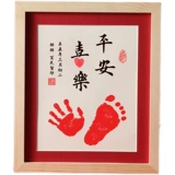 Защитный амулет, отпечатки рук и ног, детская памятная чернильная подушечка ручной работы, подарок на день рождения