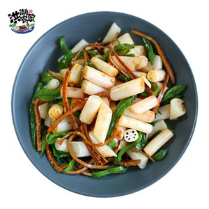 洪湖农家洪湖藕带泡椒藕尖酸辣味泡藕带藕肠子下饭菜泡菜湖北特产领天猫淘宝优惠券可省2元