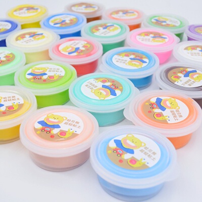 
                        手工安全无毒彩泥超轻粘土