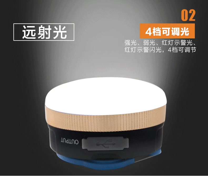 Beishan Wolf LED chói lều ánh sáng có thể sạc lại siêu sáng ngoài trời ánh sáng cắm trại đèn cắm trại