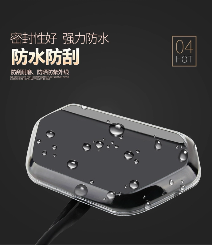 Dụng cụ điện xe hơi không thấm nước bao gồm dụng cụ DJI trong suốt bảo vệ trong suốt bảo vệ chống nước Wang Xiaogui LCD bảng bảo vệ màn hình - Power Meter