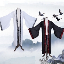 Antique half-shoulder cloak Cape shawl long style dance jacket men long sleeve cardigan cloak