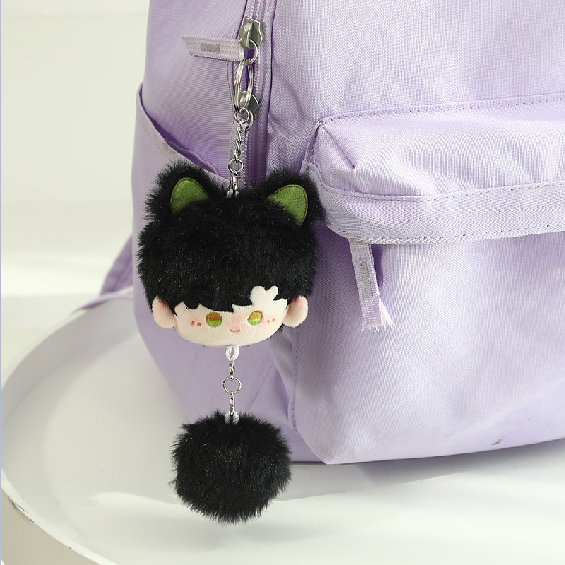 Love and Deepspace Fan-Made 3.15 in Pom-Pom Plush Charms
