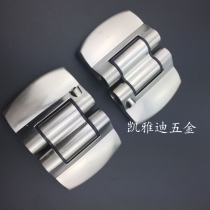 Stainless steel partition door hinge Public toilet toilet partition accessories Jingya 044 spring self-closing hinge