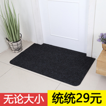 Entry mat Doormat Entry door non-slip water absorption Kitchen foyer disinfection foot mat Door carpet dust removal customization