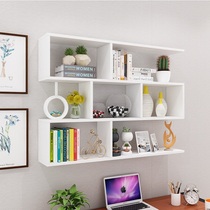Wall shelf Wine rack Creative wall wall rack Dining room wall cabinet Living room wall cabinet Modern simple wall cabinet Bookshelf