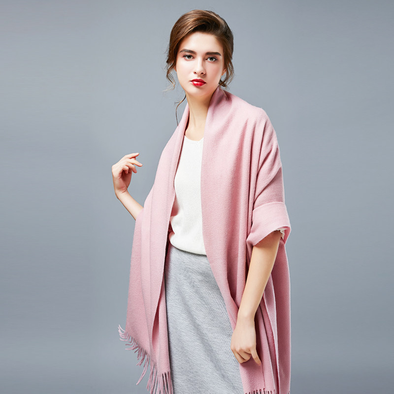 恒源祥 羊羔毛加厚保暖围巾披肩 天猫优惠券折后￥79包邮（￥199-120）多色可选