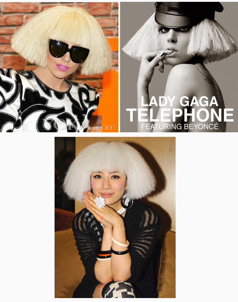 Perruque cheveux raides Court - Ref 2609800 Image 16