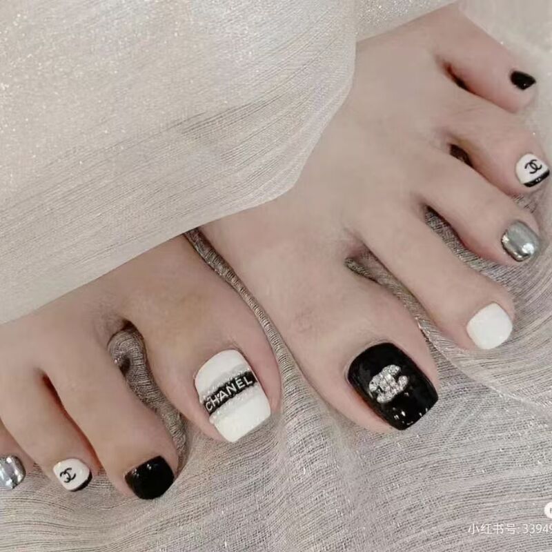 2025 Handmade Nail Polish High-End Whitening Toe Nail New Popular Style Toe Nail Stickers Handmade Nail Art Wearable Nails 2025 Handmade Nail Polish High-End Whitening Toe Nail New Popular Style Toe Nail Stickers Handmade Nail Art Wearable Nails