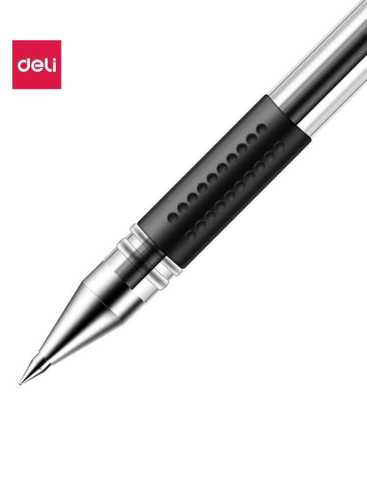 60 Deli Gel Pens, Black 0.5mm Ballpoint Pens, Student Water-Based Pen Refills, Red Pens, Black Pens, Exam Pens, Training and Conference Stationery, Office Supplies, Carbon Pens, Signature Pens