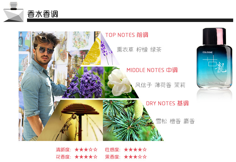 Nước hoa nam và nữ hương thơm kéo dài Hoàng gia đích thực Hương thơm Eau de Toilette nước hoa sinh viên nước hoa tươi nước hoa maison đỏ
