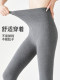Gray Leggings for Women, Thin Style for Spring and Autumn, Pressure Slimming, Non-Slip, Fleece-Lined and Thickened for Autumn and Winter
