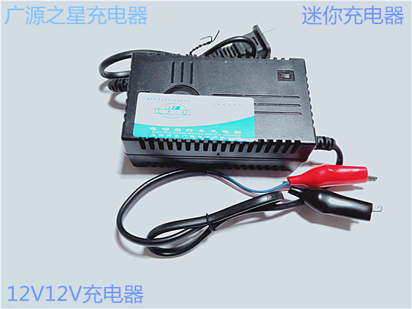 Hot sell motorcycle battery charger Electric vehicle 12V 12AH wide source Xingxing battery battery charger