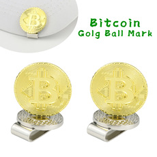 подставка для шара 高尔夫帽夹mark金色马克套装磁性帽夹金币mark高尔夫用品