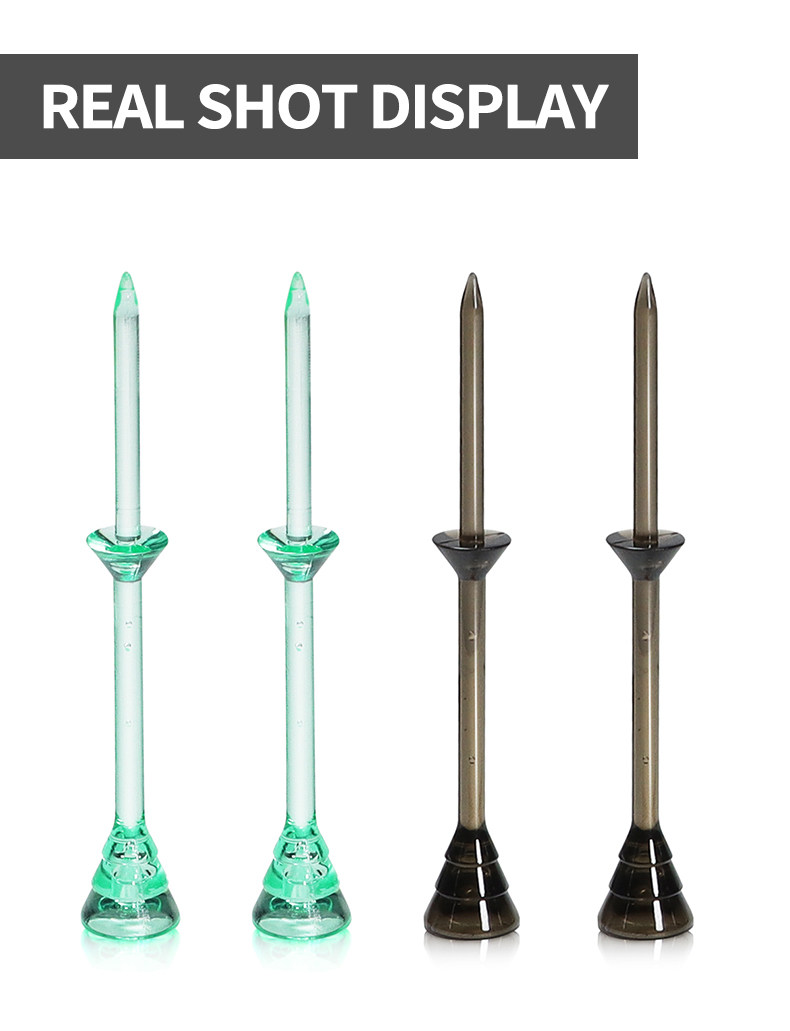 подставка для шара 新款黑tee30个 超细高尔夫球tee 限位高尔夫球钉 83mm黑色 OTHER