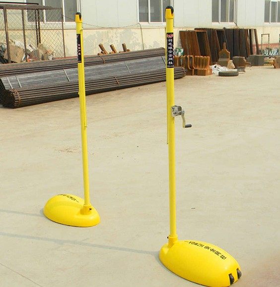 Mobile ABS Badminton Post Abs Badminton Net Rack Competition Standard Badminton Post Abs Mesh Post-Taobao