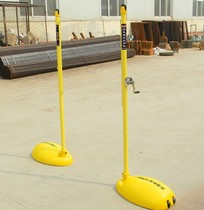 Mobile ABS badminton column abs badminton net frame competition standard badminton column abs net column