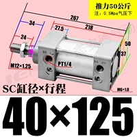 ZSC40*125-S магнитный