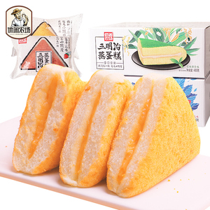 休闲农场三明治蒸蛋糕2箱*400g