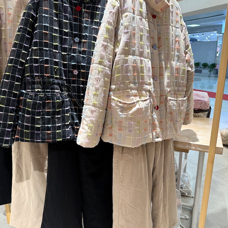 A+ Original Designer Homewear 2025 Winter Thickened and Fleece-Lined Casual Wearable Outside Home Ladies' Pajama Set