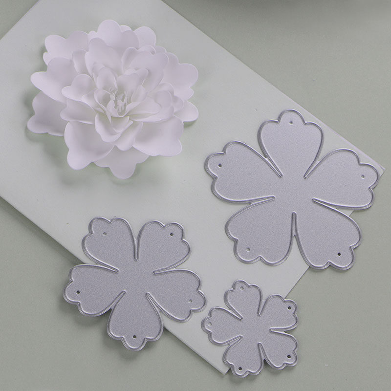 Cutting template DIY knife moldcutting die knurling machine Paper art machine handmade DIY petal 3D flowers