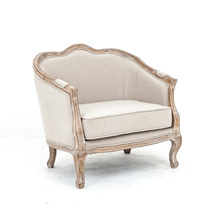 American solid wood single double triple sofa Simple modern detachable and washable Retro old sofa chair can be customized