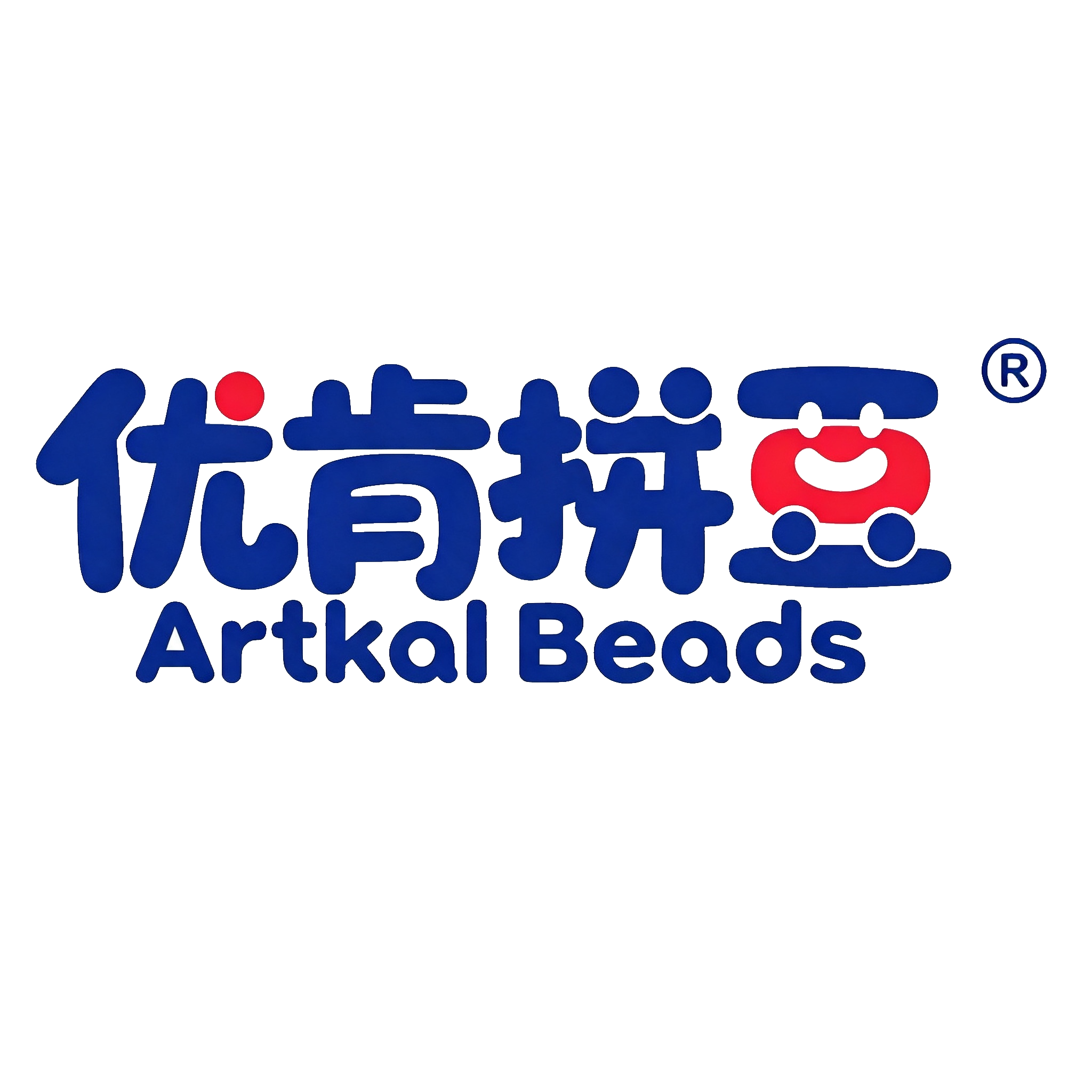 优肯拼豆的LOGO