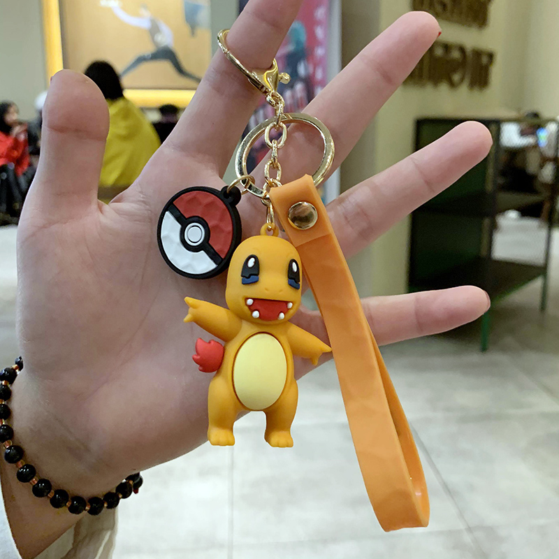 Ginger & Pickup: Fire Breathing Dragona bag Doll Key buckle Pendant female lovers lovely ins originality Ring Internet celebrity automobile Key chain Small Pendant