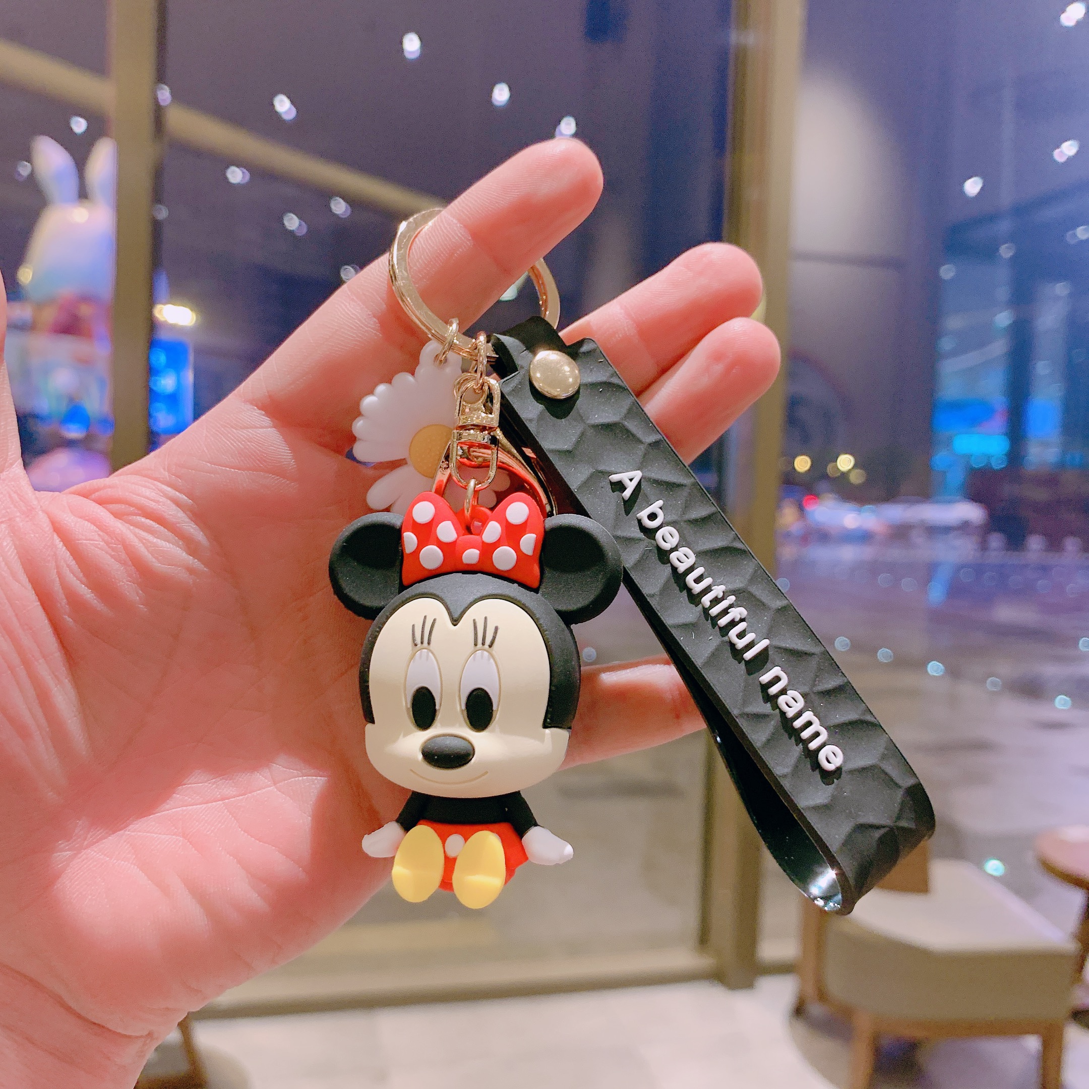 Mini Daisya bag Doll Key buckle Pendant female lovers lovely ins originality Ring Internet celebrity automobile Key chain Small Pendant