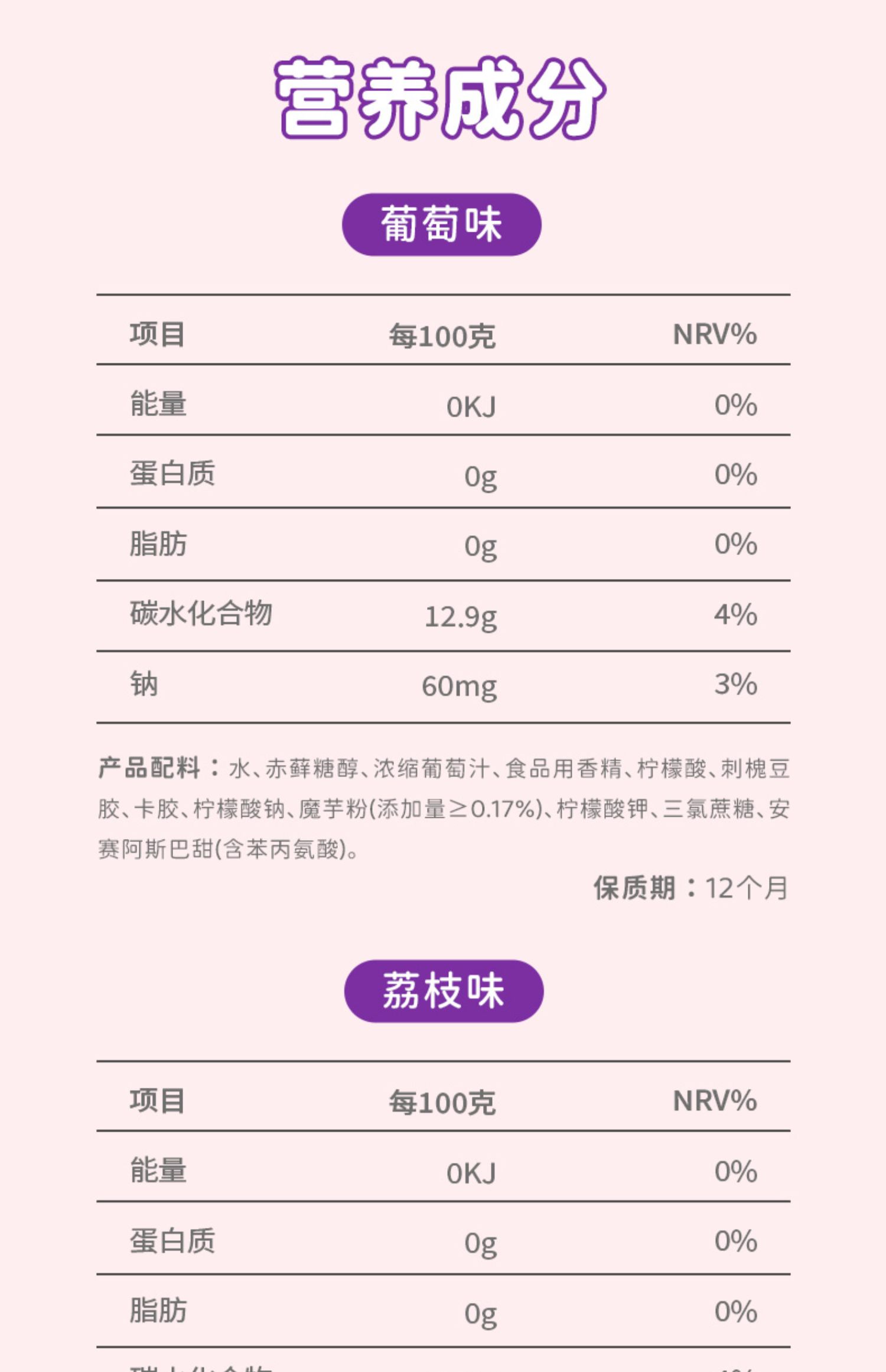 【6包】酷滋蒟蒻Q冻0糖0脂0卡