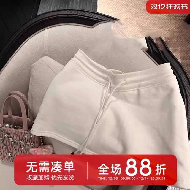 Sports short skirt, autumn and winter women's 2025 new yoga skirt, sun protection tennis skirt, a-line hip-hugging skirt, outer wear