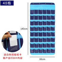 Class mobile phone storage bag hanging bag visual mobile phone storage bag storage bag classroom can be customized wall hanging bag