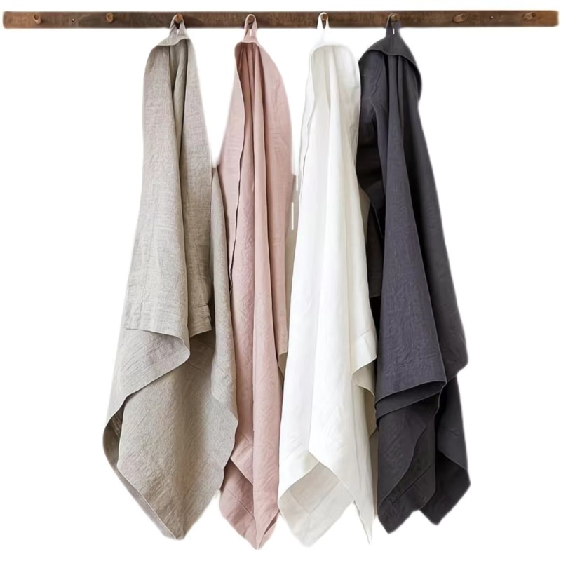 Foreign Trade Linen Bath Towel, Single Layer, Breathable and Comfortable, Suitable for Adults and Children, Travel Bath Wrap Towel Foreign Trade Linen Bath Towel, Single Layer, Breathable and Comfortable, Suitable for Adults and Children, Travel Bath Wrap Towel