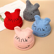 Baby hat spring and autumn 0-3-6-12 months girl boy baby hat autumn winter tire cap warm newborn hat
