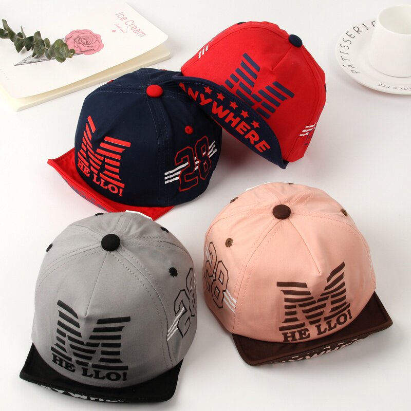 Baby cap spring and autumn thin baby cap 6-12 months 1-2 years old 3 summer sunshade cap boys and girls baseball cap